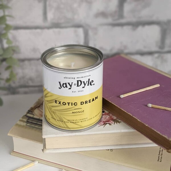 Artisanale Geurkaars Monoi