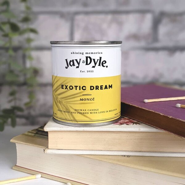 Artisanale Geurkaars Monoi