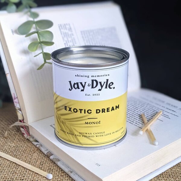 Artisanale Geurkaars Monoi