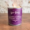 Bougie Artisanale Bonbon Violette