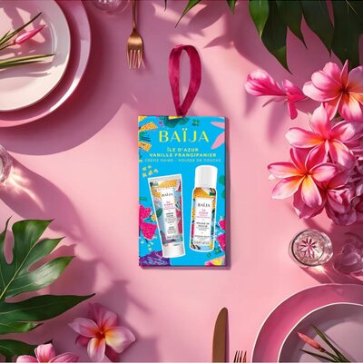 Baija Coffret Ile D 'Azur( Creme mains et mousse douche)