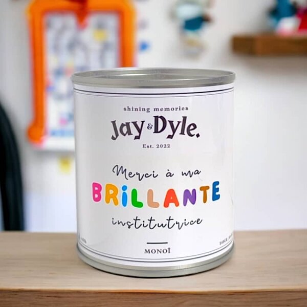 kaars kadoo leerkracht.super prof.monoi