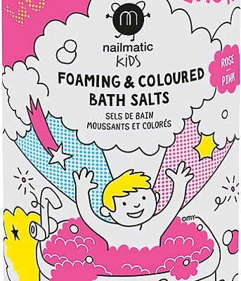 Splash Kids  Schuimende en Gekleurde Badzouten roze