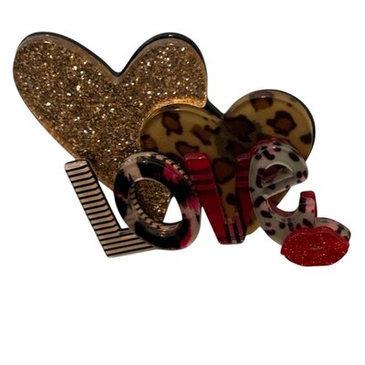 Broche Pin Love