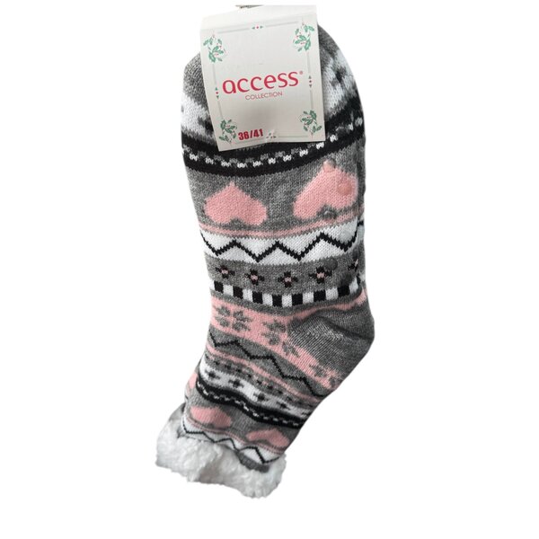 Chaussettes Cocoon Noël Gris Love