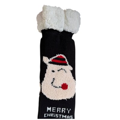 Chaussettes Cocoon Noël Bleu Merry Christmas