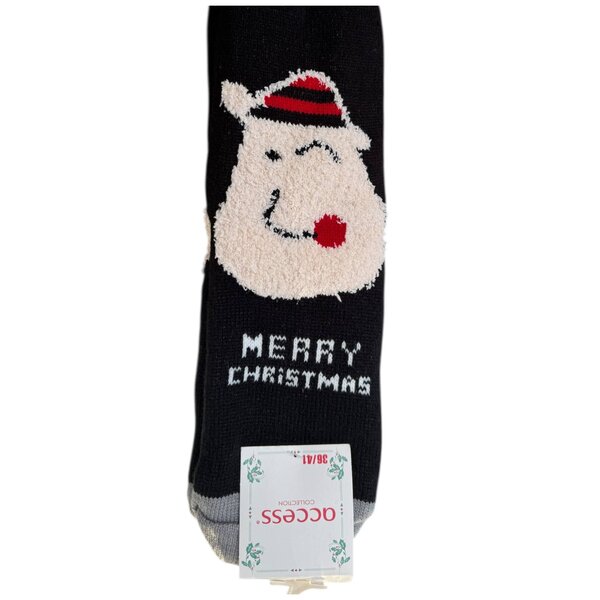 Chaussettes Cocoon Noël Bleu Merry Christmas