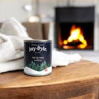 Bougie Artisanale Feu De Bois Noël