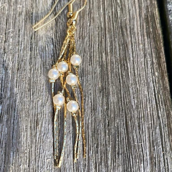 Boucles D oreilles Elle d Elle perles 