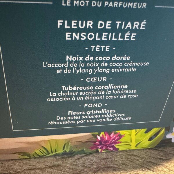 Geurkaars Baija Zonnig Bloem Tiaré