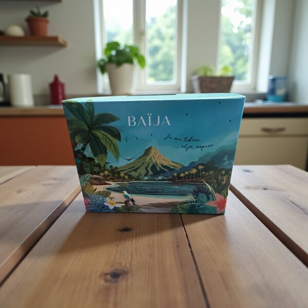 Geurkaars Baija Zonnig Bloem Tiaré