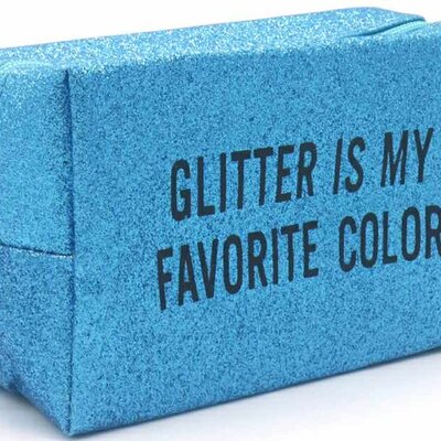Trousse Glitter Bleu