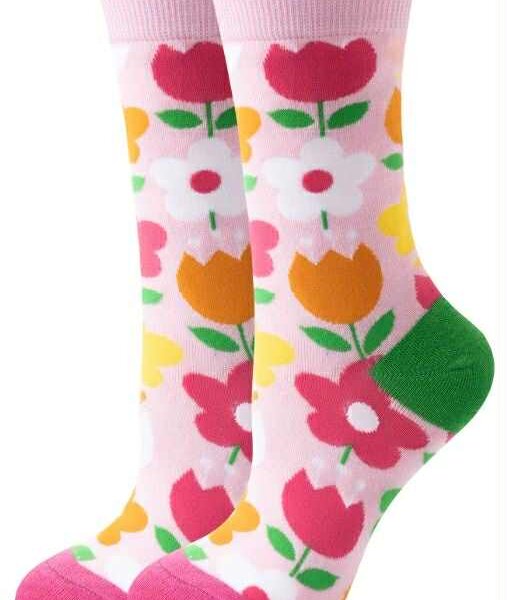 Chaussettes Fleur