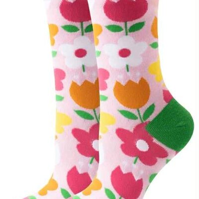 Chaussettes Fleur