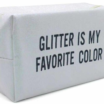 Trousse Glitter Blanc