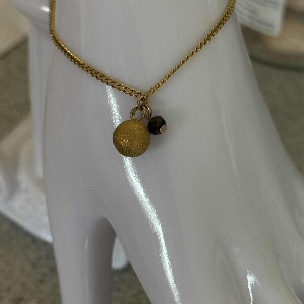 Bracelet Couleur Or Boule Elle D'Elle