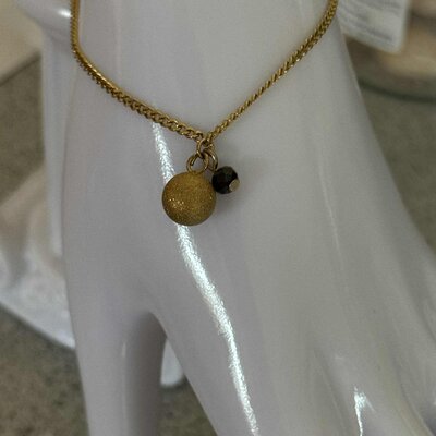 Bracelet Couleur Or Boule Elle D'Elle