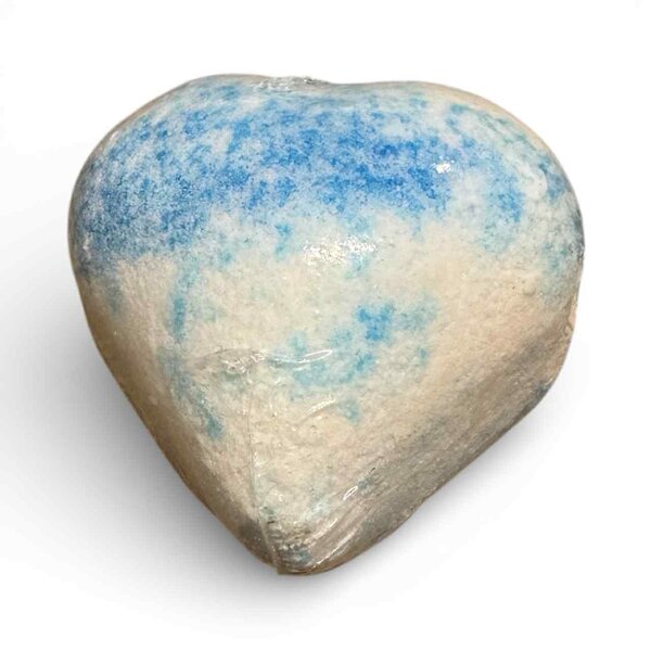 Bombes de bain forme cœur au parfum dupe "Impression" pour des bains détente.