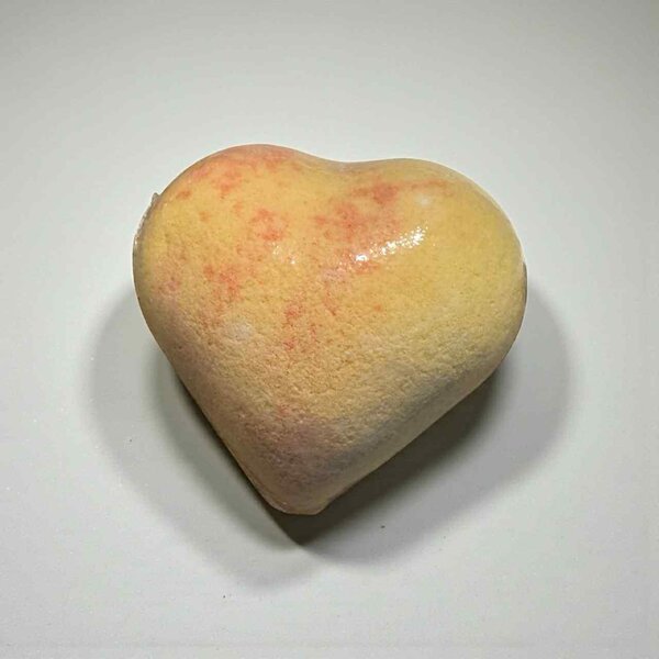 Bombe de bain en forme de cœur Fragrance "Smiley apple"