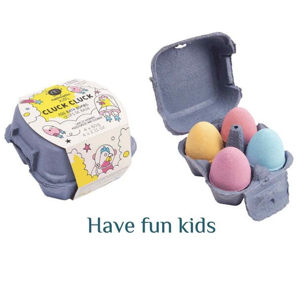 Nailmatic Kids Cluck Cluck 4 oeufs pour le bain
