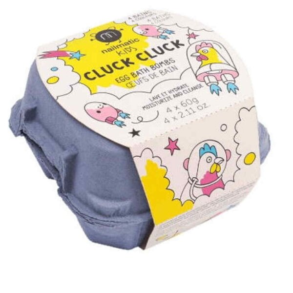 Nailmatic Kids Cluck Cluck 4 oeufs pour le bain
