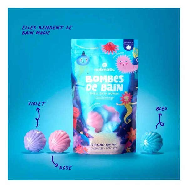 Nailmatic Kids 7 Bombes de Bain
