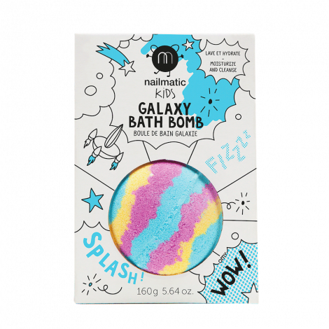 Bombe de bain Galaxy pour enfants: GALAXY: Bleu, Jaune , Pink