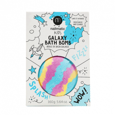 Bombe de bain Galaxy pour enfants: GALAXY: Bleu, Jaune , Pink