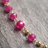 Collier perles Roses Elle D'Elle
