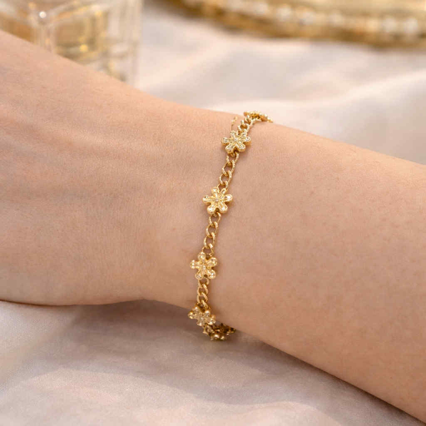 Bracelet Elle D'Elle Bloom Doré