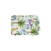 Sac et trouse beige/couleurs matelassé avec imprimé jungles