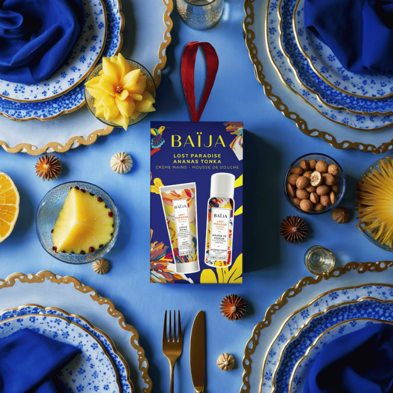Baija Coffret Lost Paradise (creme mains mousse douche) Ananas Tonka