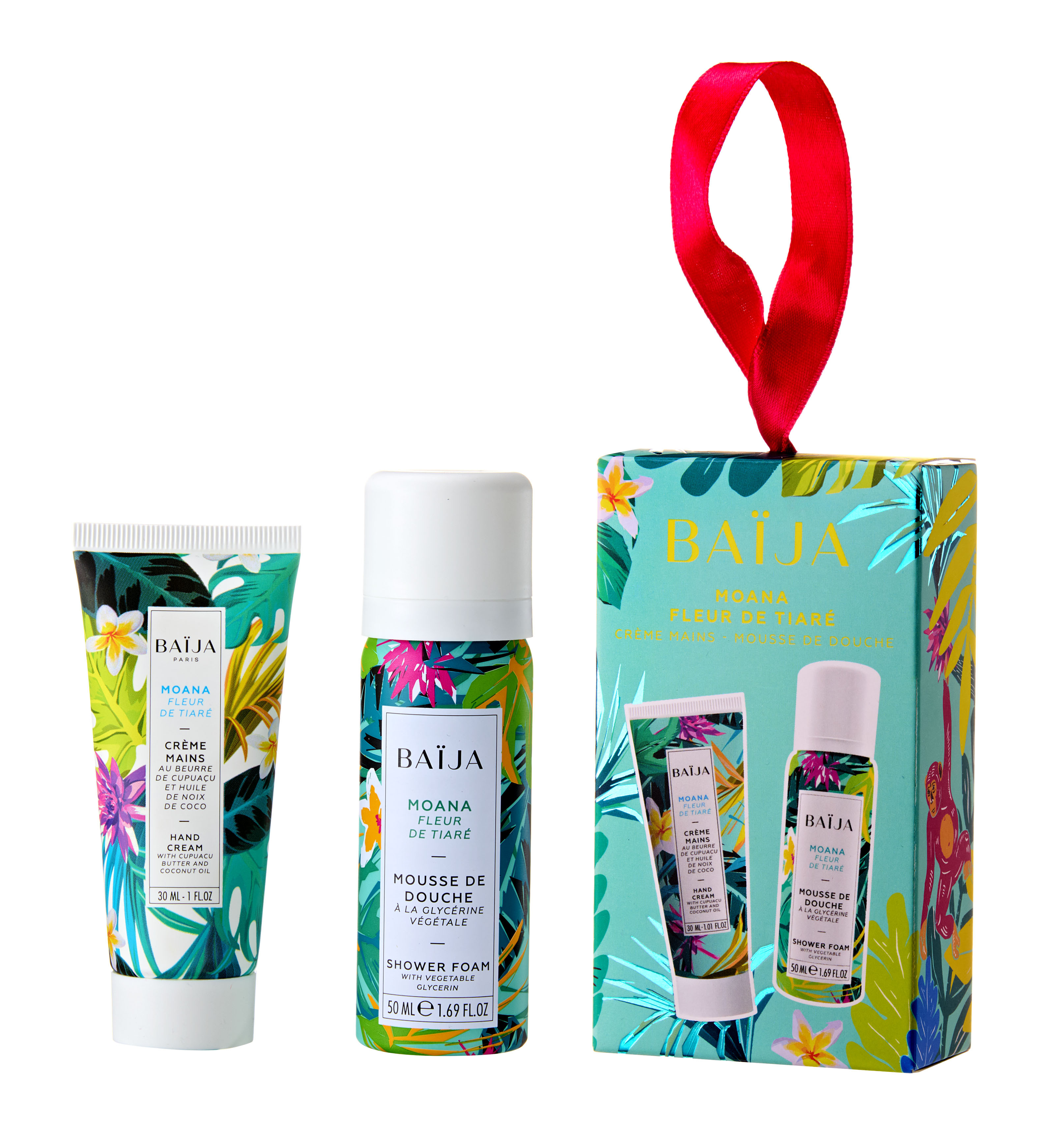 Baija Coffret Moana Fleur de Tiarè (crème mains et mousse de douche)