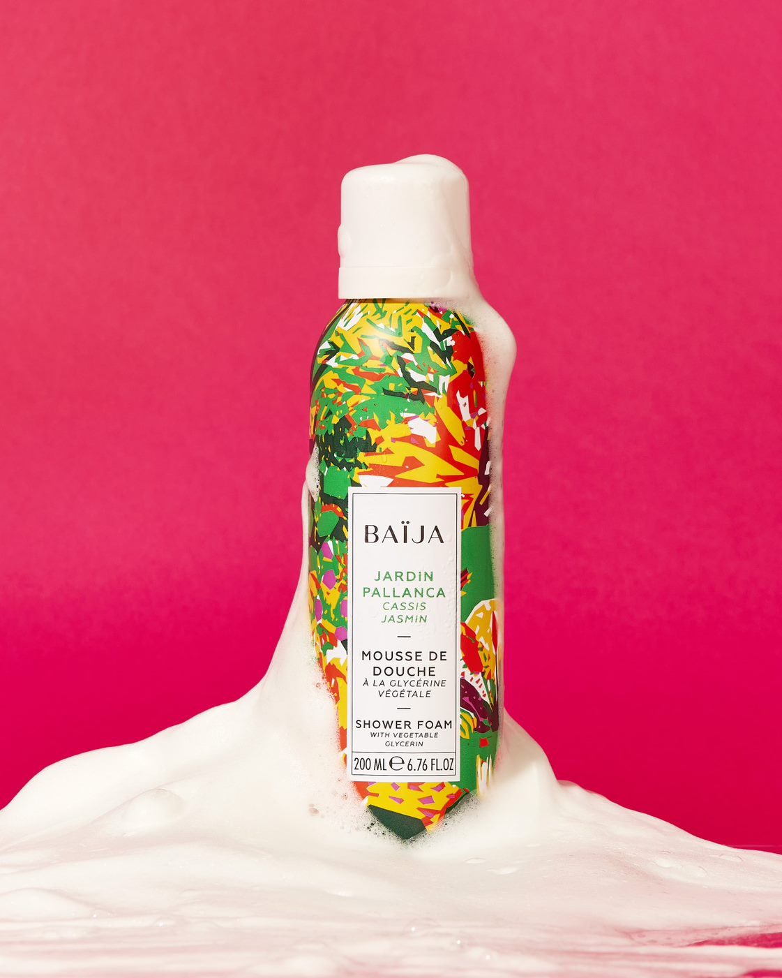 Baija Mousse de douche Jardin Pallanca (Cassis Jasmin)